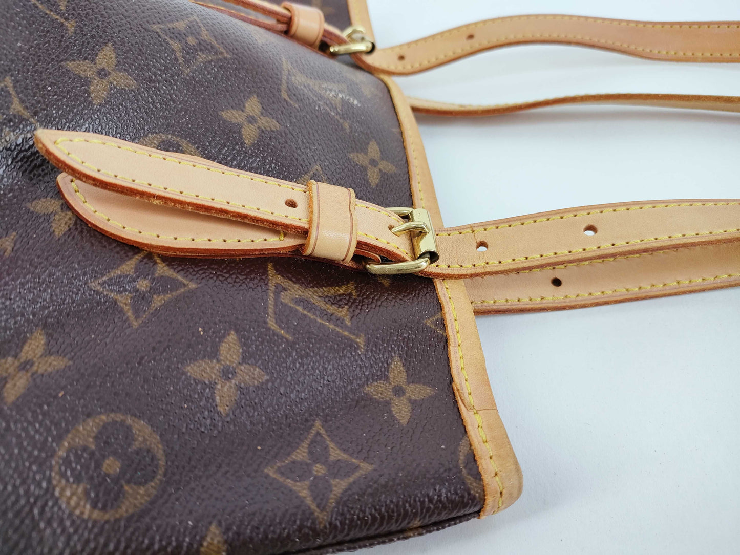 LOUIS VUITTON Monogram Bucket PM Tote Bag