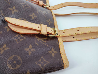 LOUIS VUITTON Monogram Bucket PM Tote Bag