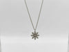 Tiffany&Co. Daisy Flower Diamond WG AU750 2.0g Necklace