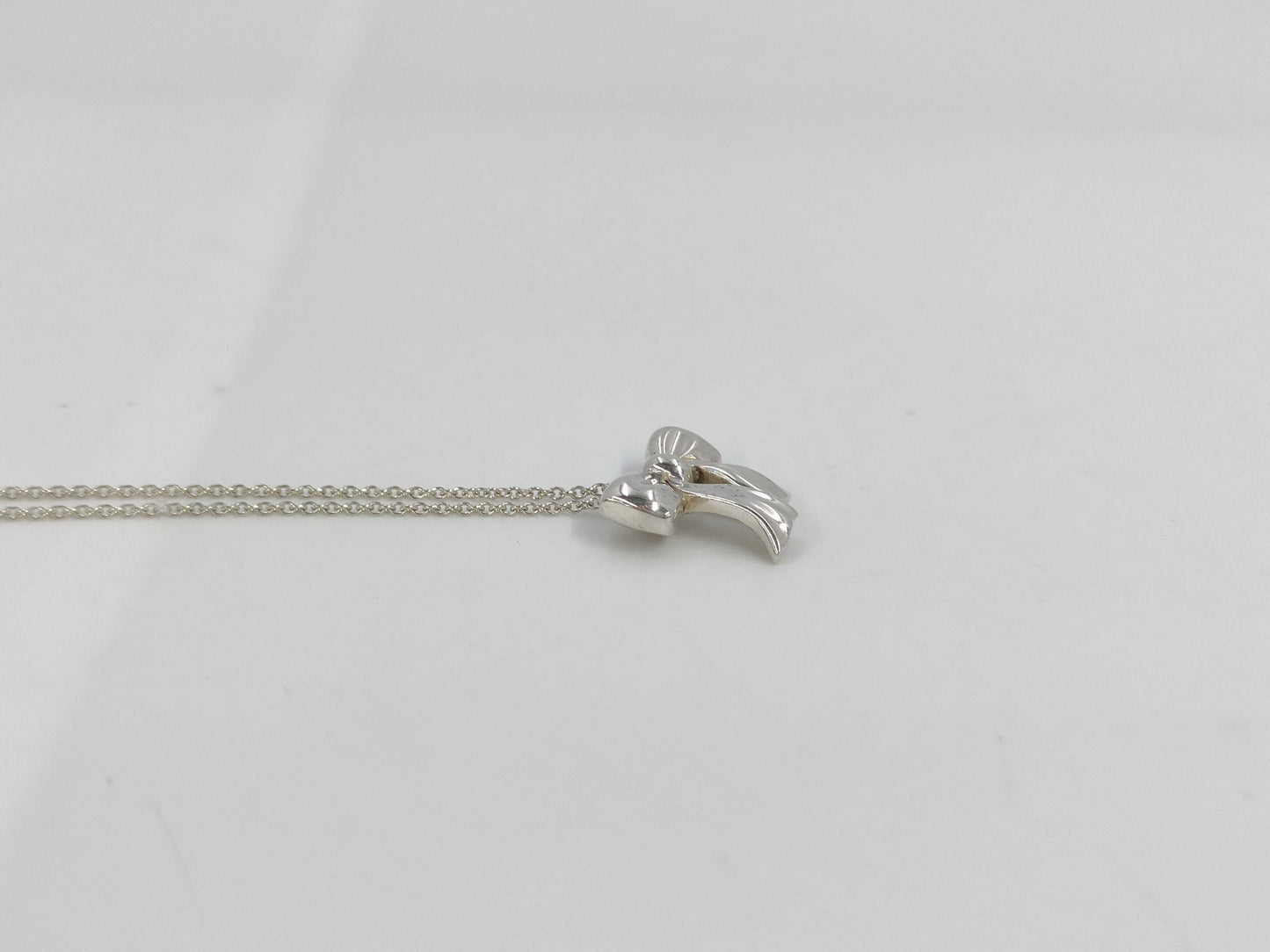 Tiffany&Co. Tiffany Ribbon Necklace Ag925 2.9g Necklace