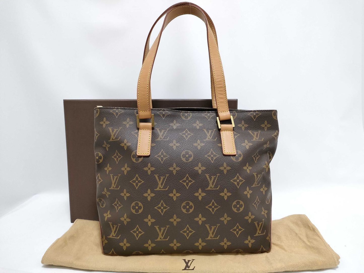 LOUIS VUITTON Monogram Caba Maison Tote Bag