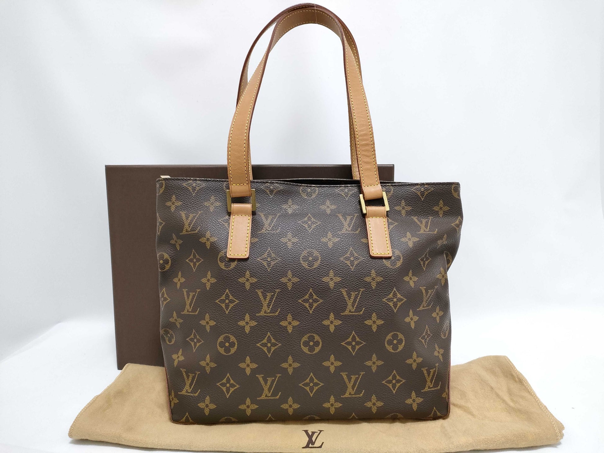LOUIS VUITTON Monogram Caba Maison Tote Bag