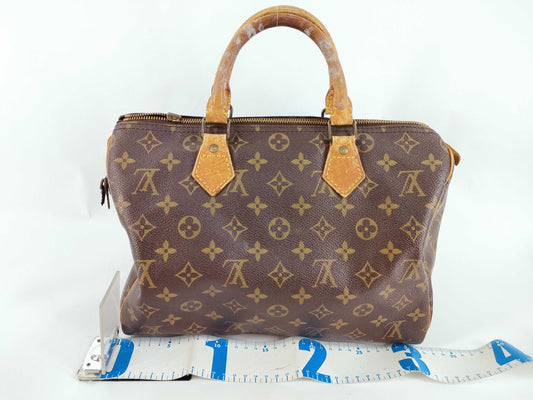 LOUIS VUITTON Monogram Louis Vuitton Speedy 30 Boston Bag