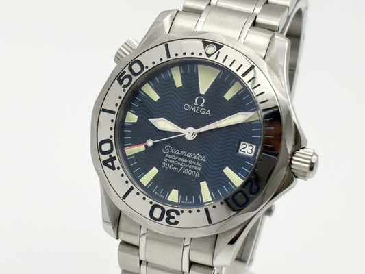 OMEGA 2554.80 80020440 Automatic Blue Dial Men's Watch