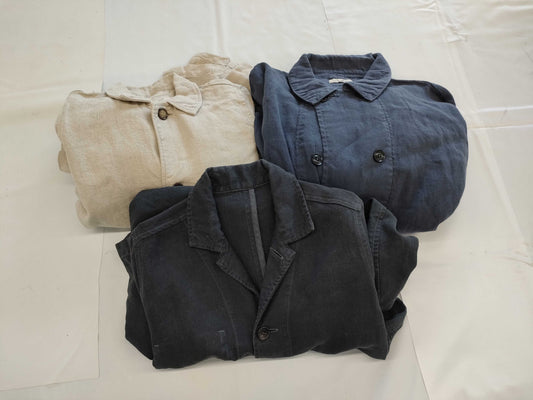 nest robe 3-piece set of dresses and haori made from 100% linen