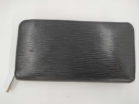 LOUIS VUITTON LV M61857 Epi Noir Zippy Wallet CA2118 Pouch