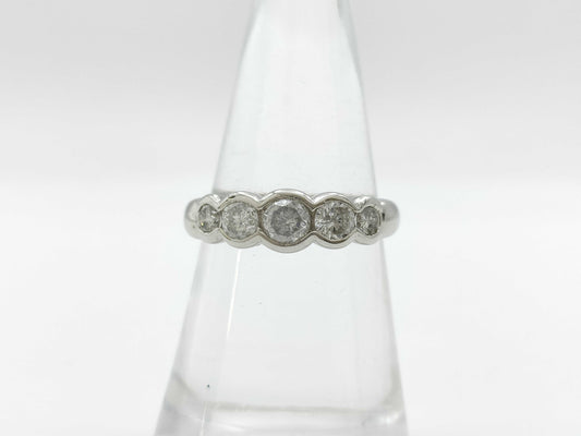D1.08ct PT900 4.7g Ring 