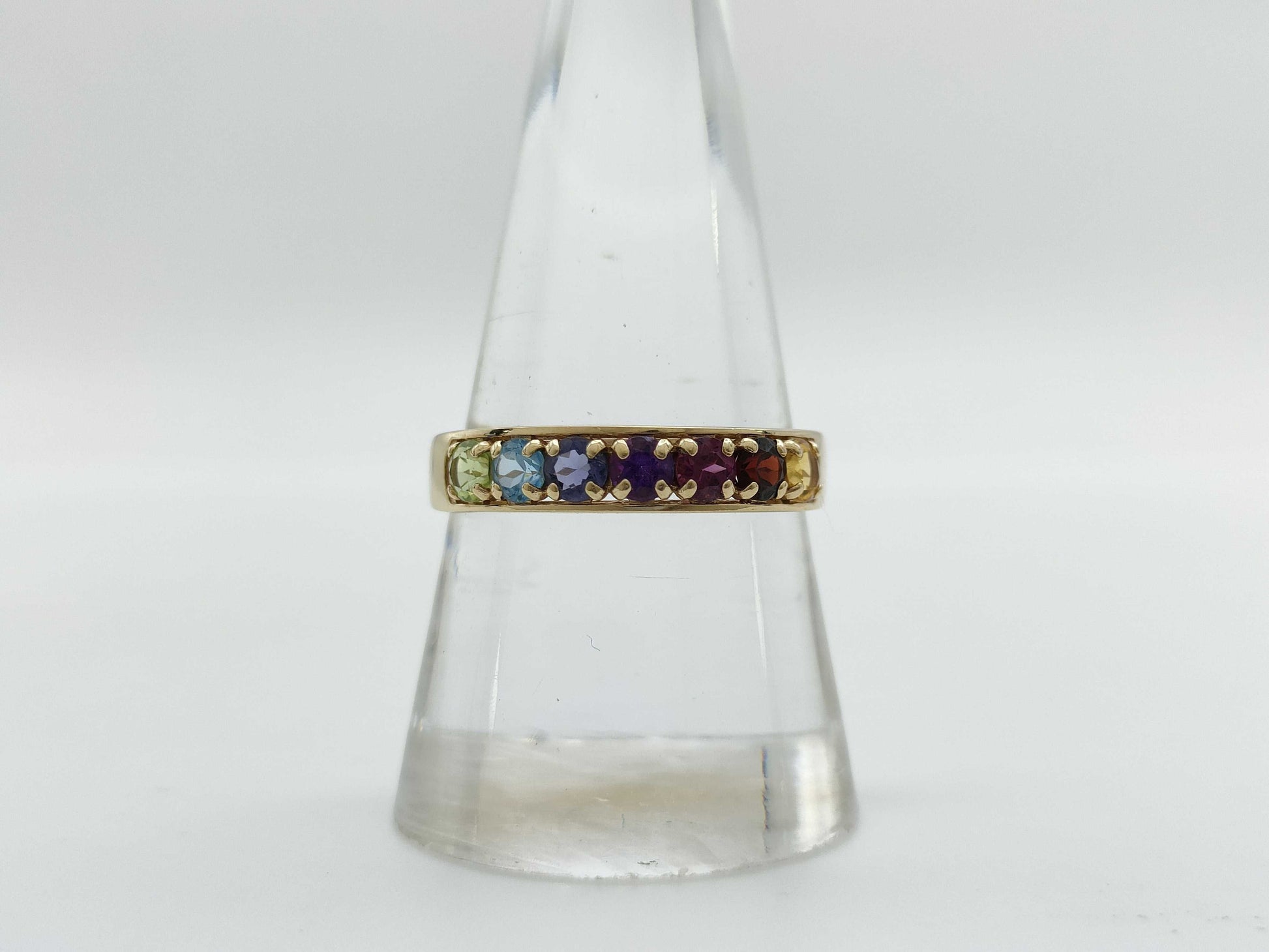Colored Stone Multi K10 1.6g Ring 