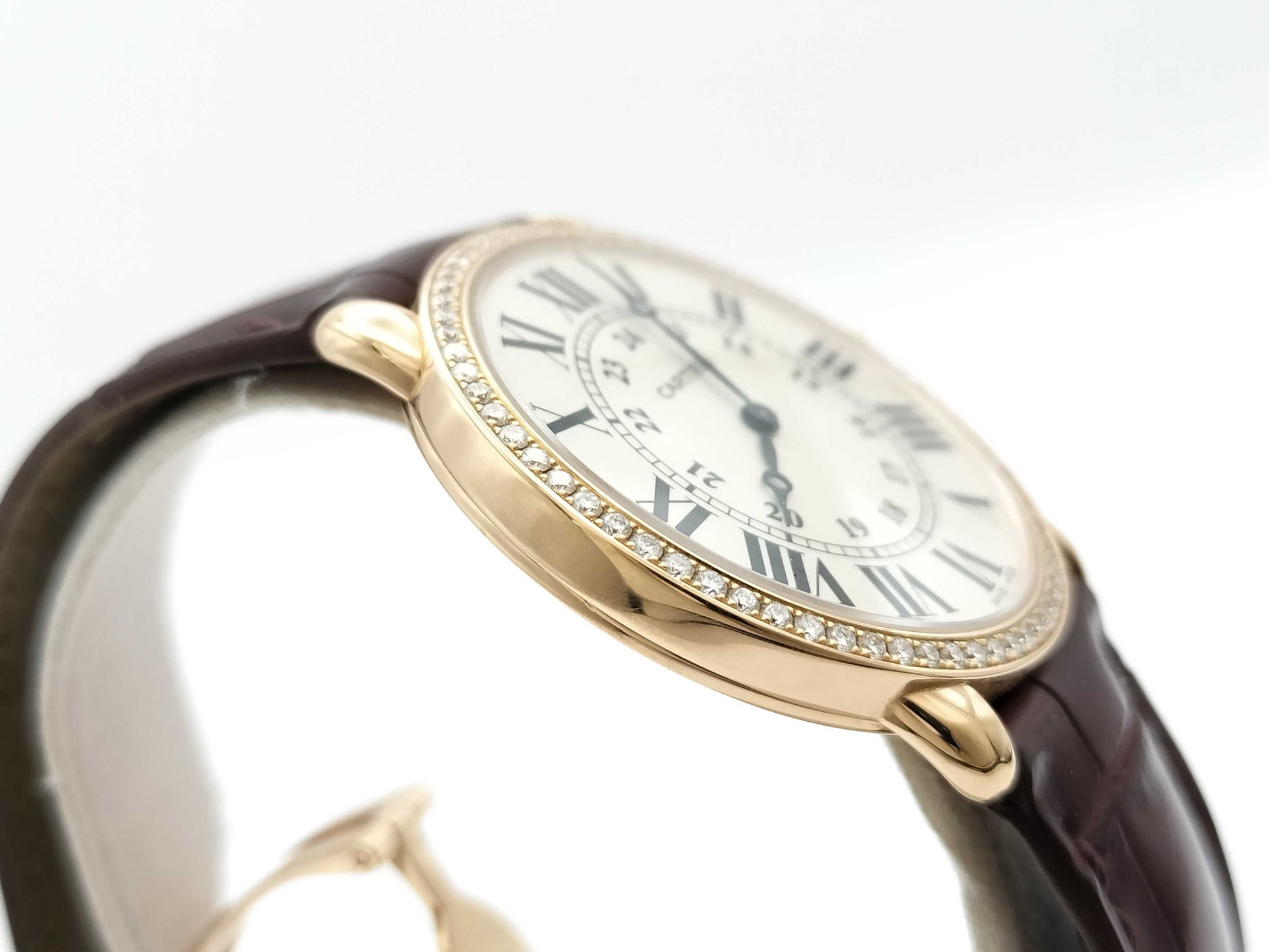 Cartier Ronde Louis LM WR000651 2889109580LX Manual Winding 18K Gold Men's Watch