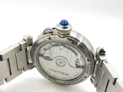 Cartier Pasha WSPA0031 4327221335BX Automatic Red Dial Men's Watch