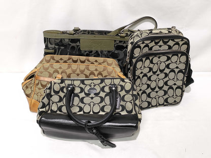 COACH 4-point summary handbag