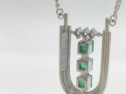 E0.51ct D0.07ct PM900/PT850 7.9g Necklace 