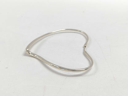 Tiffany & Co. Tiffany 925 Open Heart Hoop Large Earrings