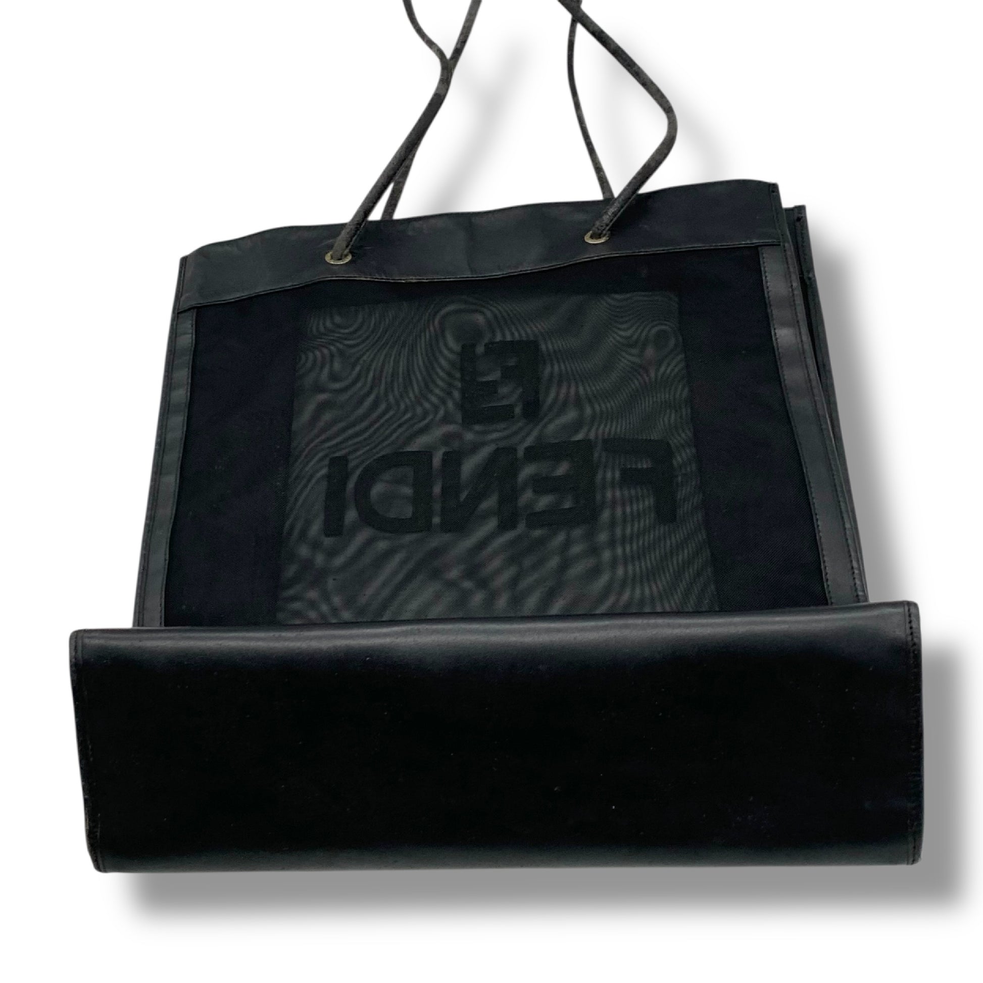 Felisi Fendi Mesh Tote Bag