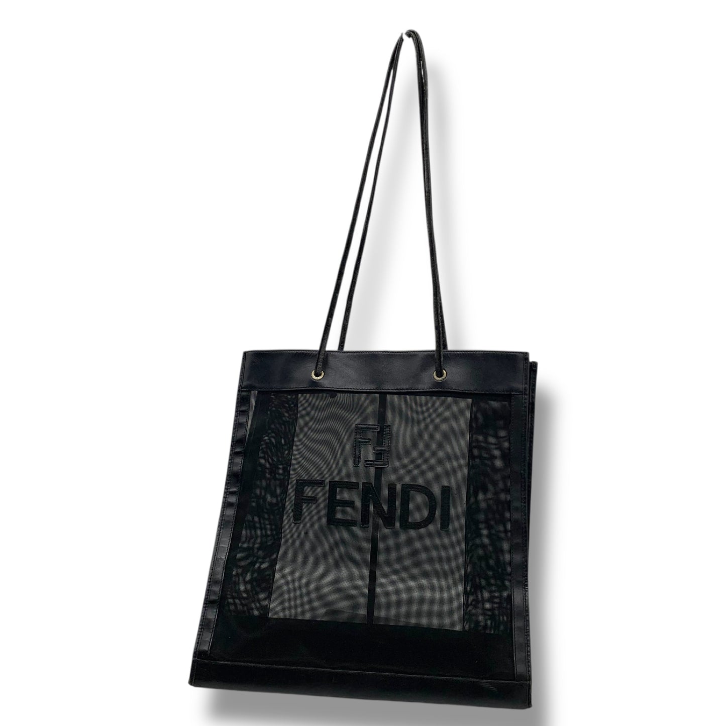 Felisi Fendi Mesh Tote Bag