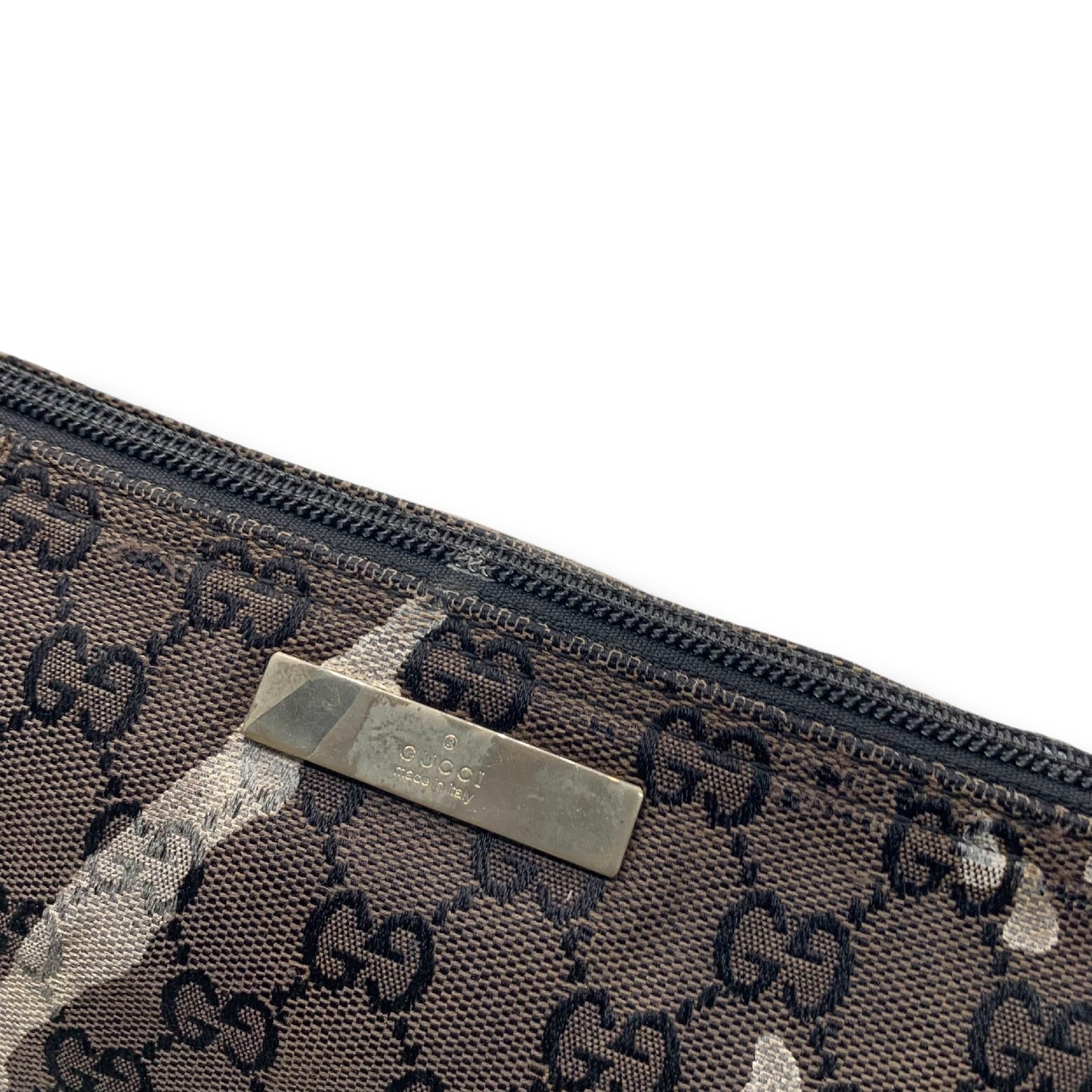 GUCCI GUCCI Gucci Accessory Pouch Canvas Handbag