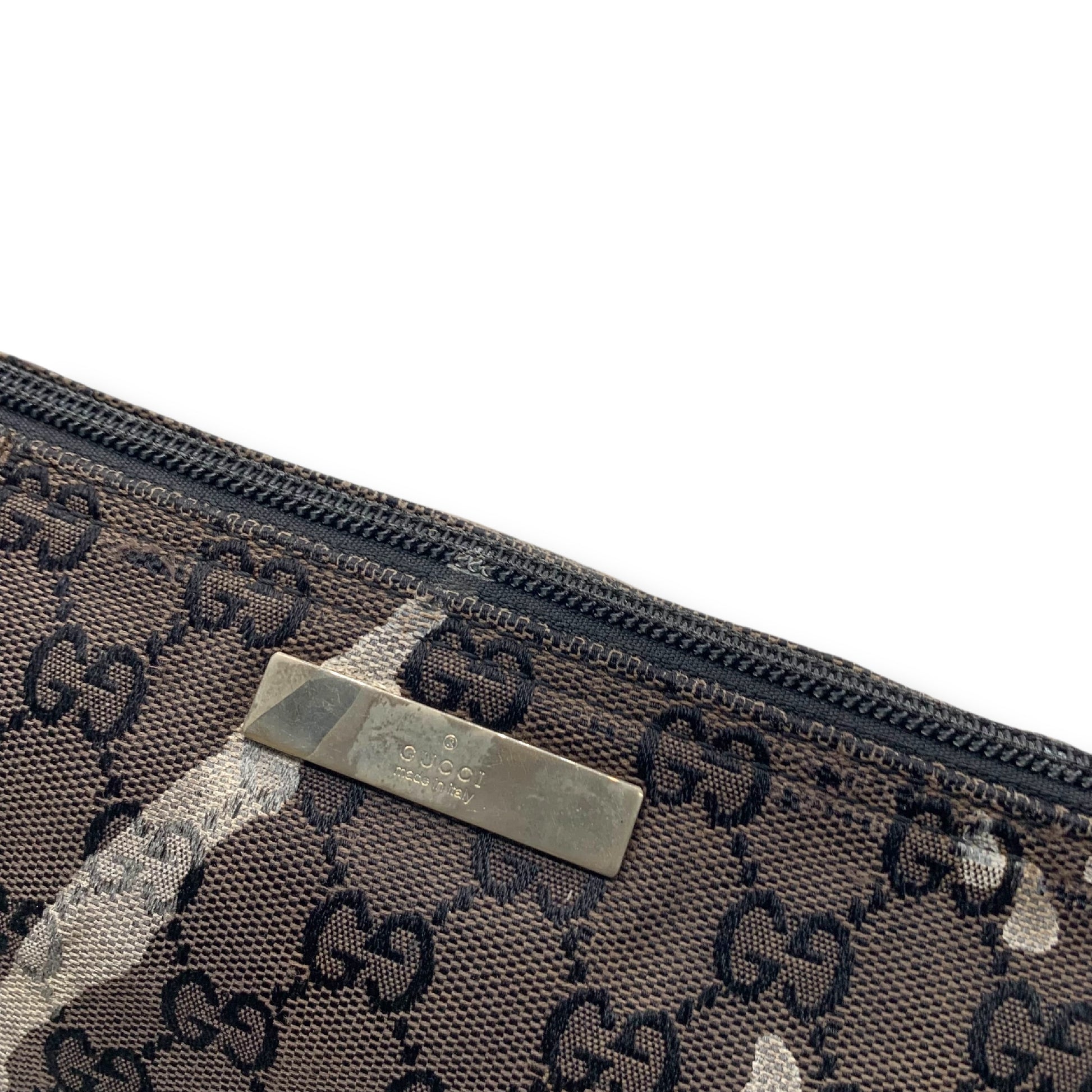GUCCI GUCCI Gucci Accessory Pouch Canvas Handbag
