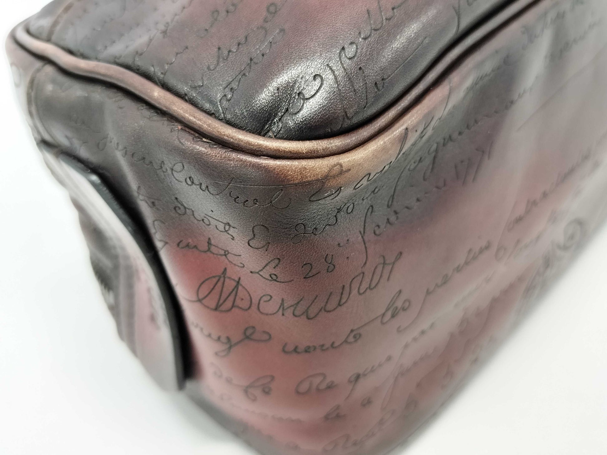 Berluti Berluti Leather Second Bag Formula 1003 Calligraphy Second Bag