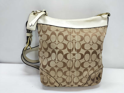 COACH Signature COCAH Coach Signature Canvas Shoulder Bag 10403 Shoulder Bag