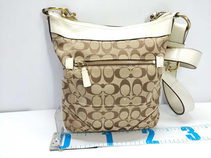 COACH Signature COCAH Coach Signature Canvas Shoulder Bag 10403 Shoulder Bag