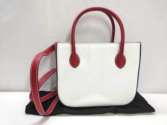 CELINE Celine Bicolor Handbag 2way Shoulder Handbag