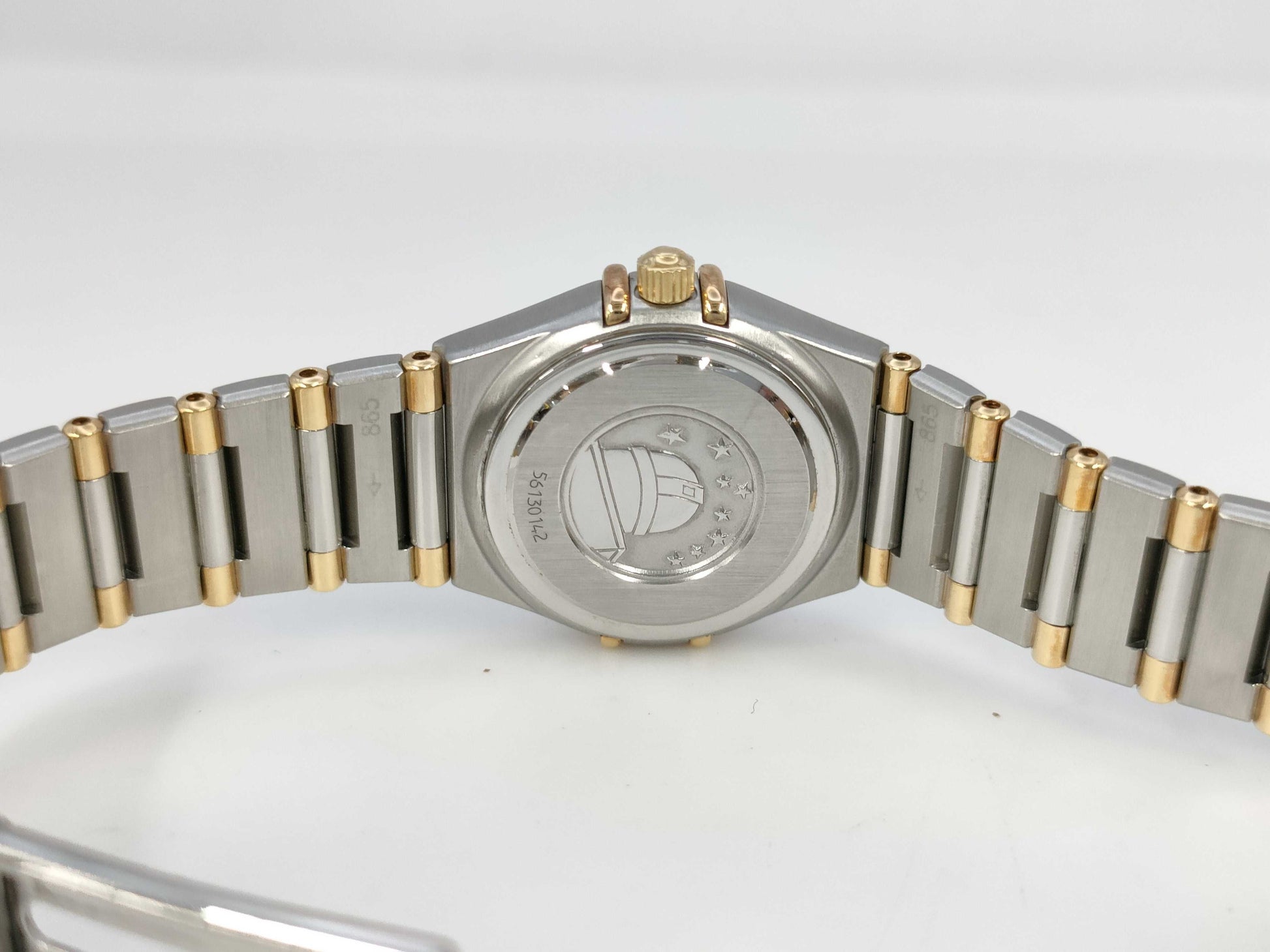 OMEGA 1267.30 Constellation Mini 56130142 Shell Dial Quartz Women's Watch