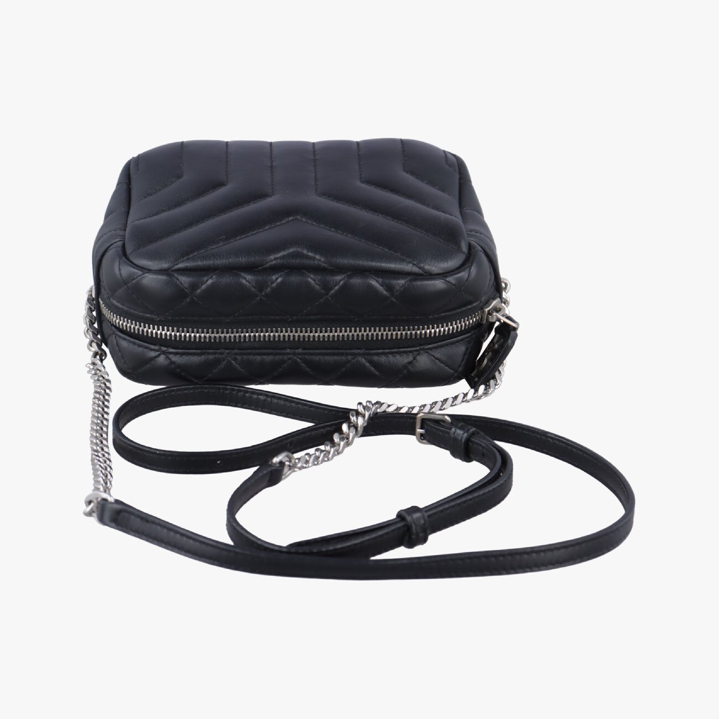 Yves Saint Laurent Lou Mini Bag Black Leather 457588GUE457588.1116 Shoulder Bag