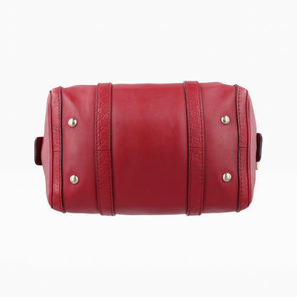 GUCCI Micro Gucci Shima Red Leather 269876 Shoulder Bag