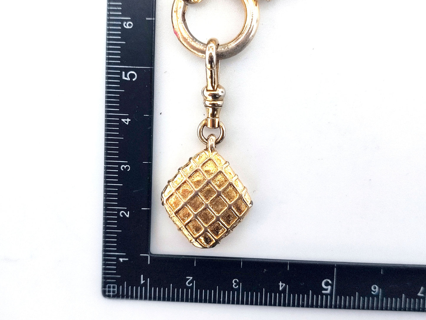 CHANEL Matrasse Diamond 13-Strand Swing Necklace Necklace