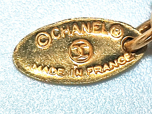CHANEL Big Coco Mark Necklace Necklace