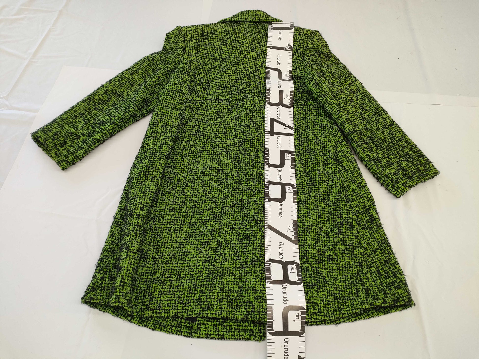 Yves Saint Laurent Tweed Double Long Coat Size 36 Coat