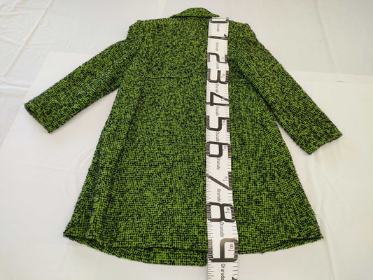 Yves Saint Laurent Tweed Double Long Coat Size 36 Coat