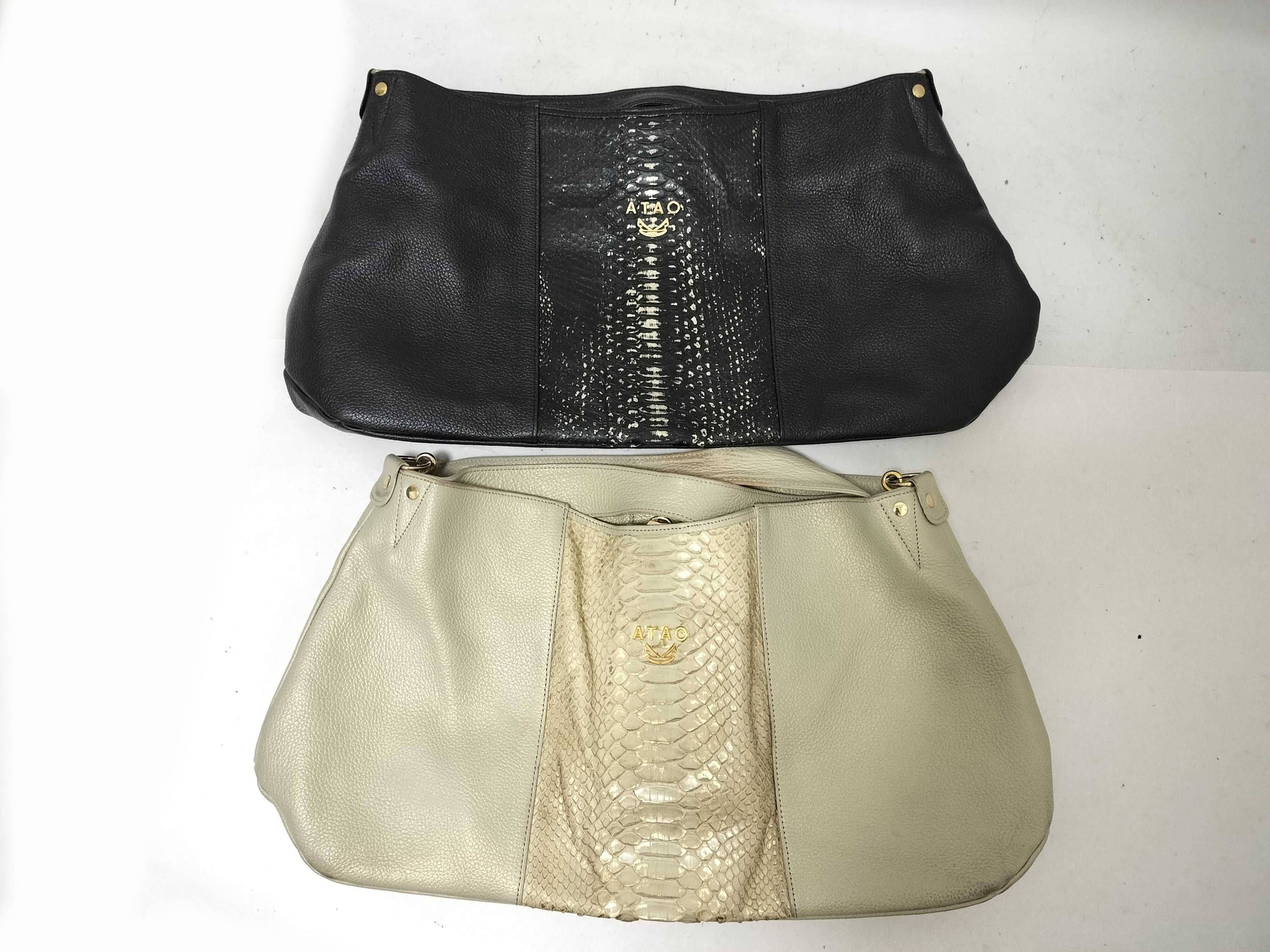 ATAO Atao Leather Shoulder Bag Set of 2