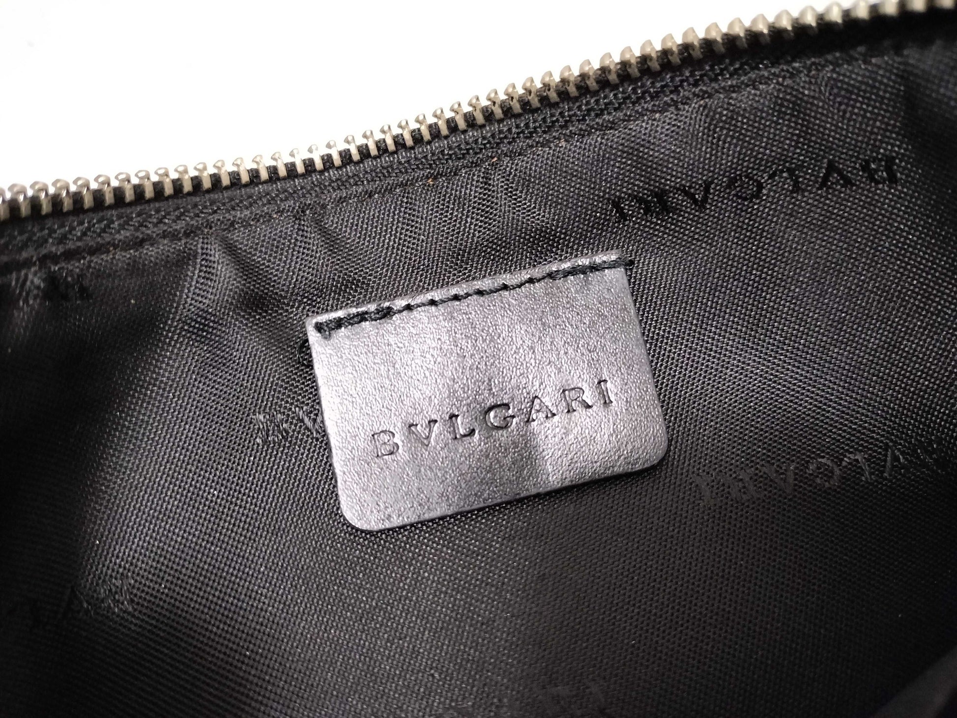 BVLGARI Logomania Bvlgari Accessory Pouch Tote Logomania 2-Piece Set Shoulder Bag