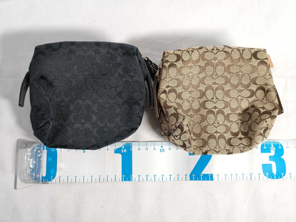 COACH Signature Coach Pouch 3-Piece Set