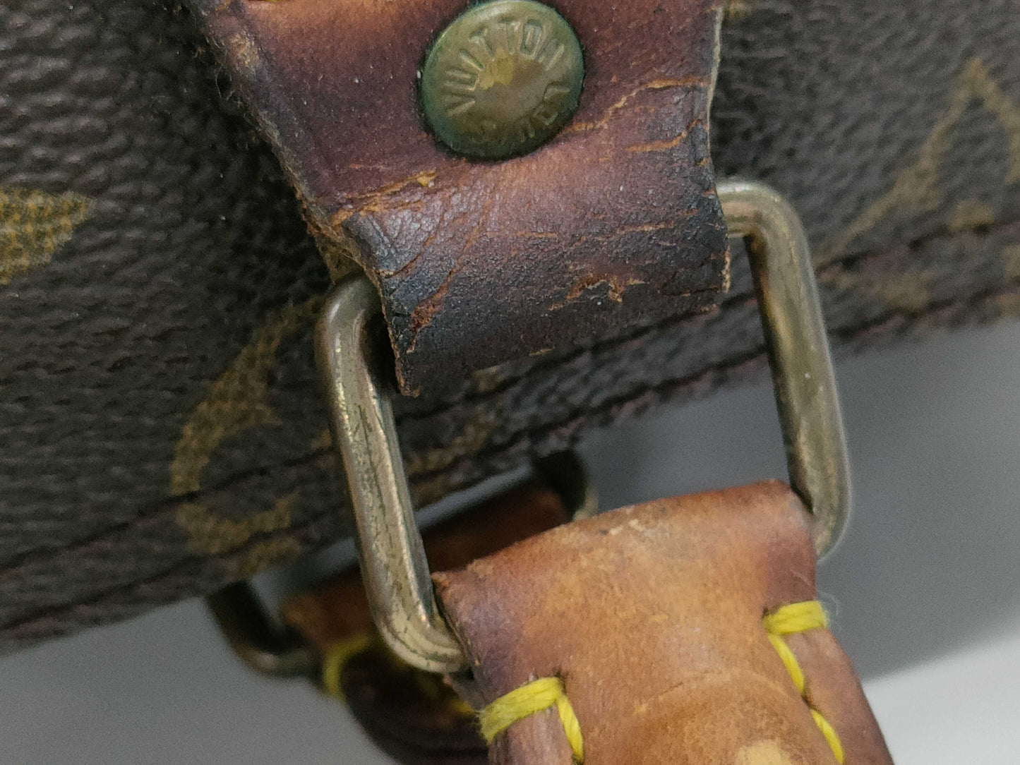 LOUIS VUITTON Monogram Speedy 25 M41528 MI0991 Handbag