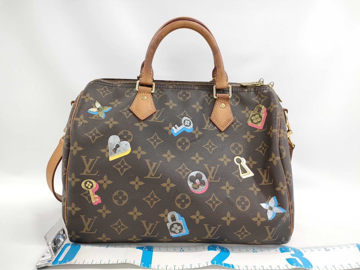 LOUIS VUITTON Vuitton Monogram Lovelock Speedy Banduriere 30 M44365 DU4198 Bag