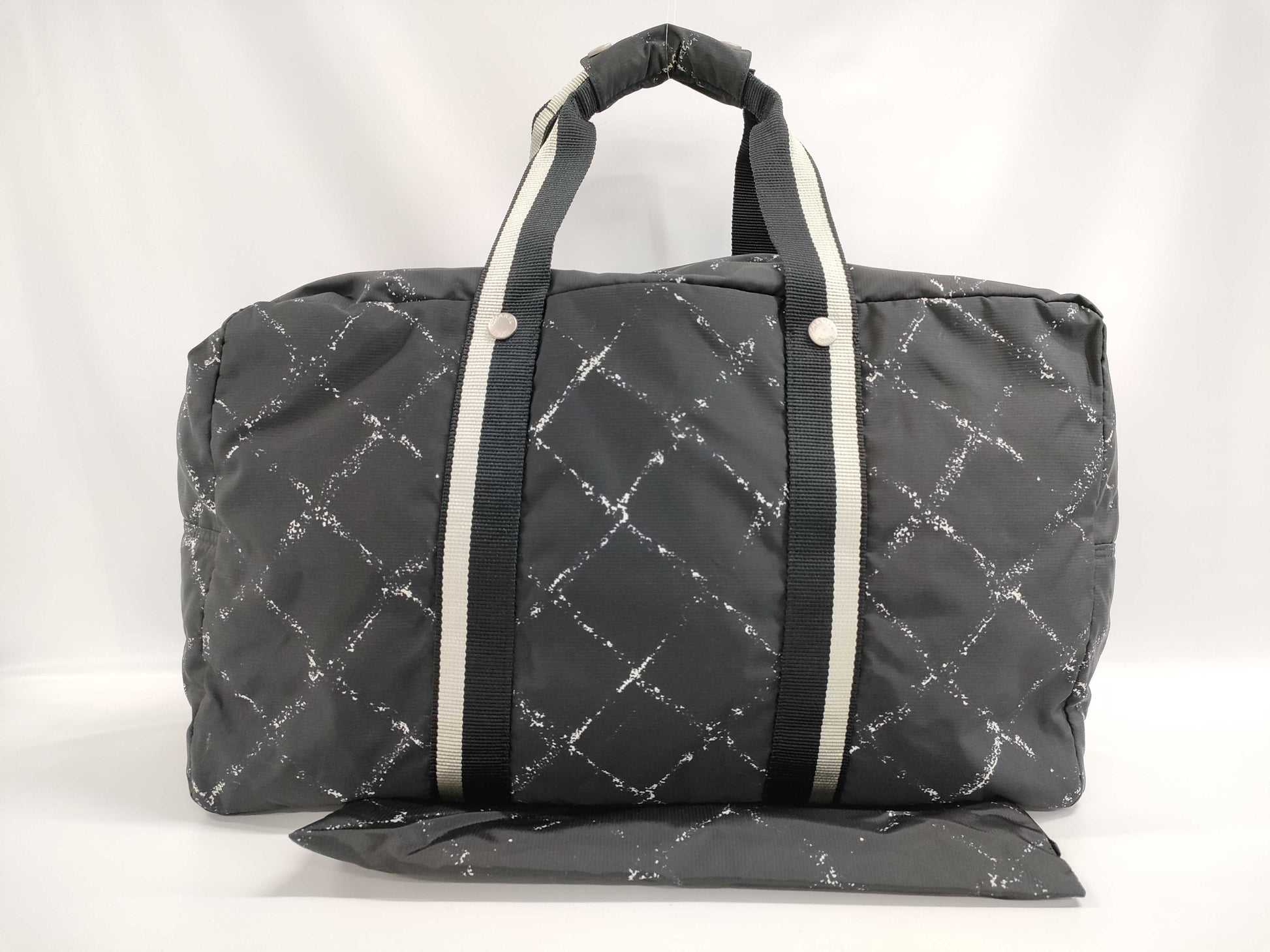 CHANEL CHANEL Old Travel Line Boston Bag