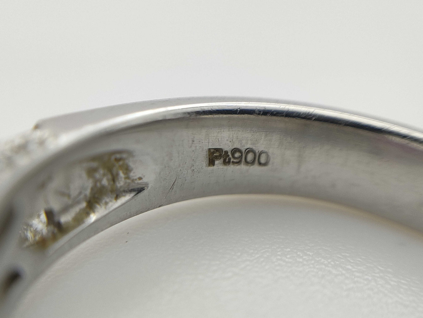 R1.598ct D1.04ct Pt900 8.9g Ring 