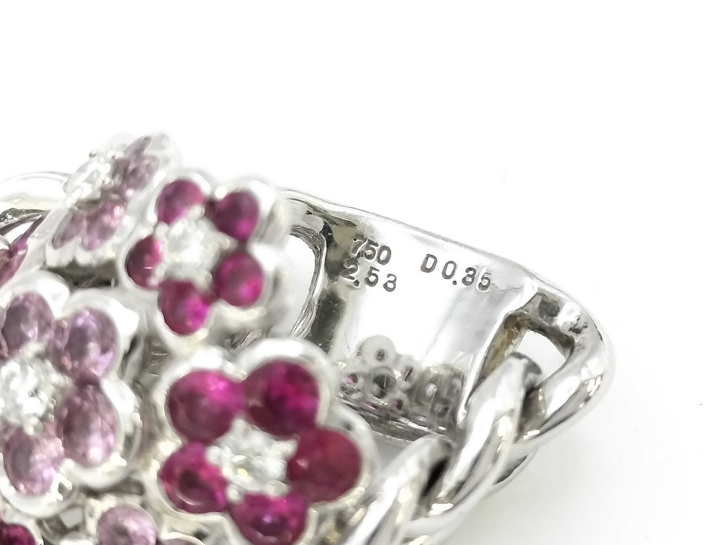 RS2.53ct D0.35ct 750 15.0g Ring 