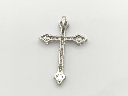 Cloth D2.00ct Pt900 4.2g Pendant Top 
