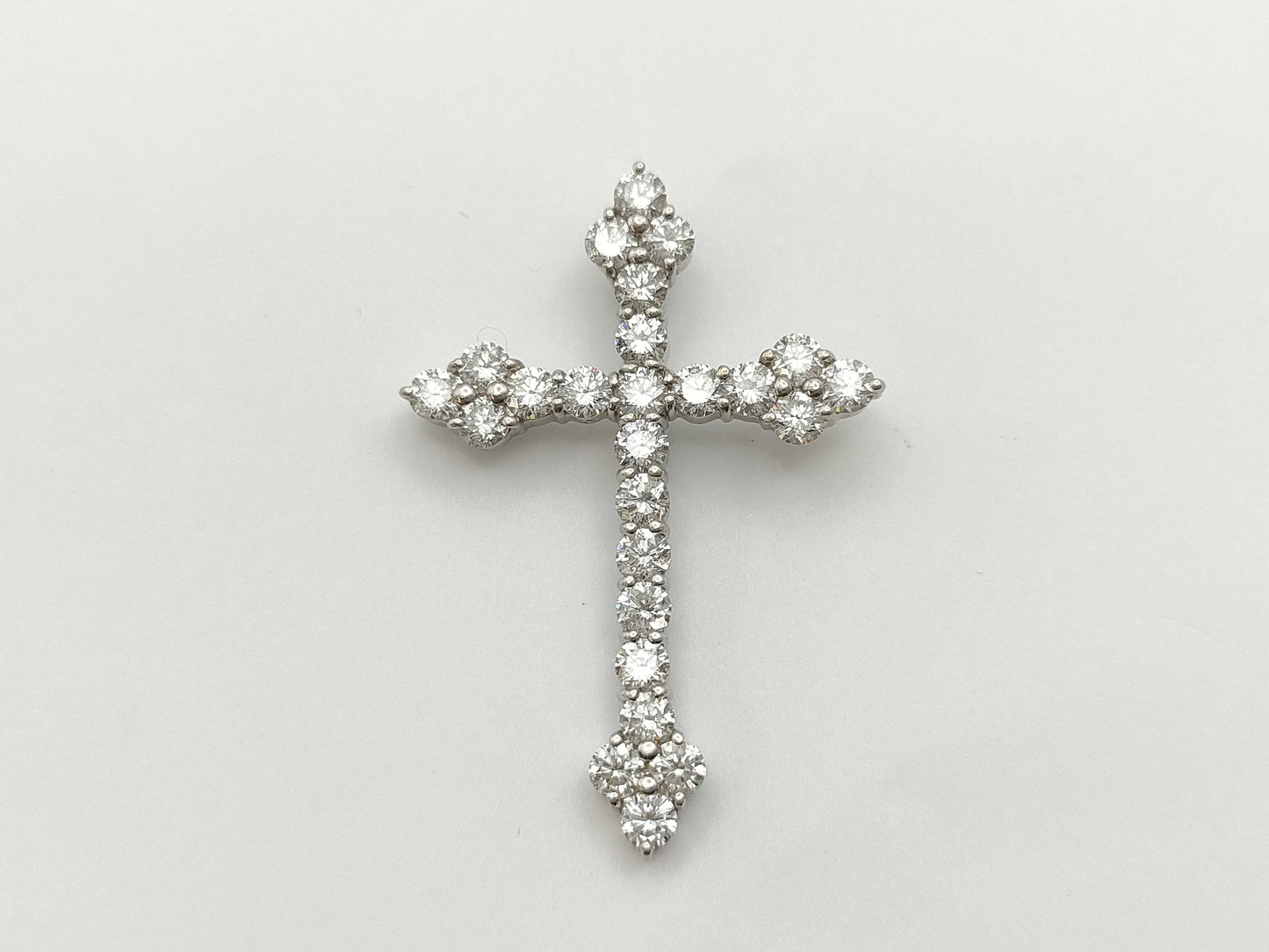 Cloth D2.00ct Pt900 4.2g Pendant Top 