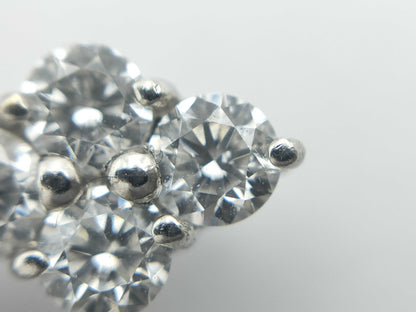 Cloth D2.00ct Pt900 4.2g Pendant Top 