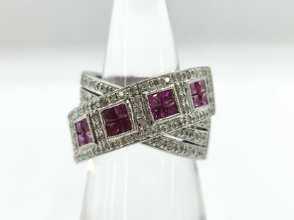 R1.63ct D0.66ct K18 15.0g Ring 