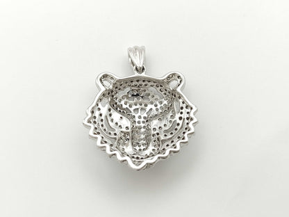 D1.00ct K18WG 5.7g Pendant Top 