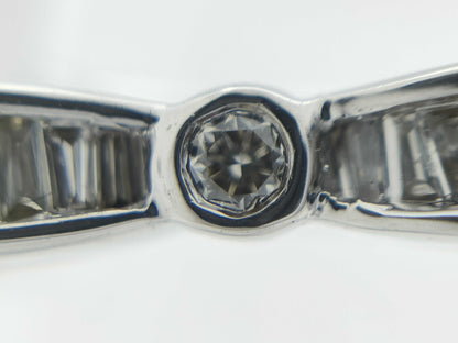 D0.03/0.53ct K18WG 2.4g Ring 