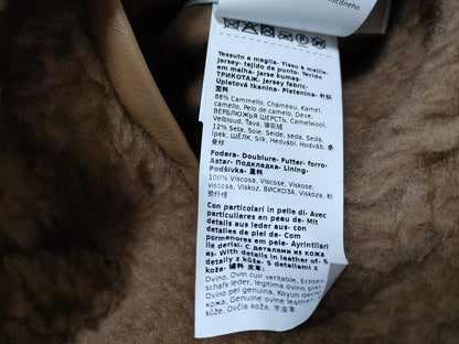 MaxMara 22AW Teddy Bear Stole Scarf with White Tag