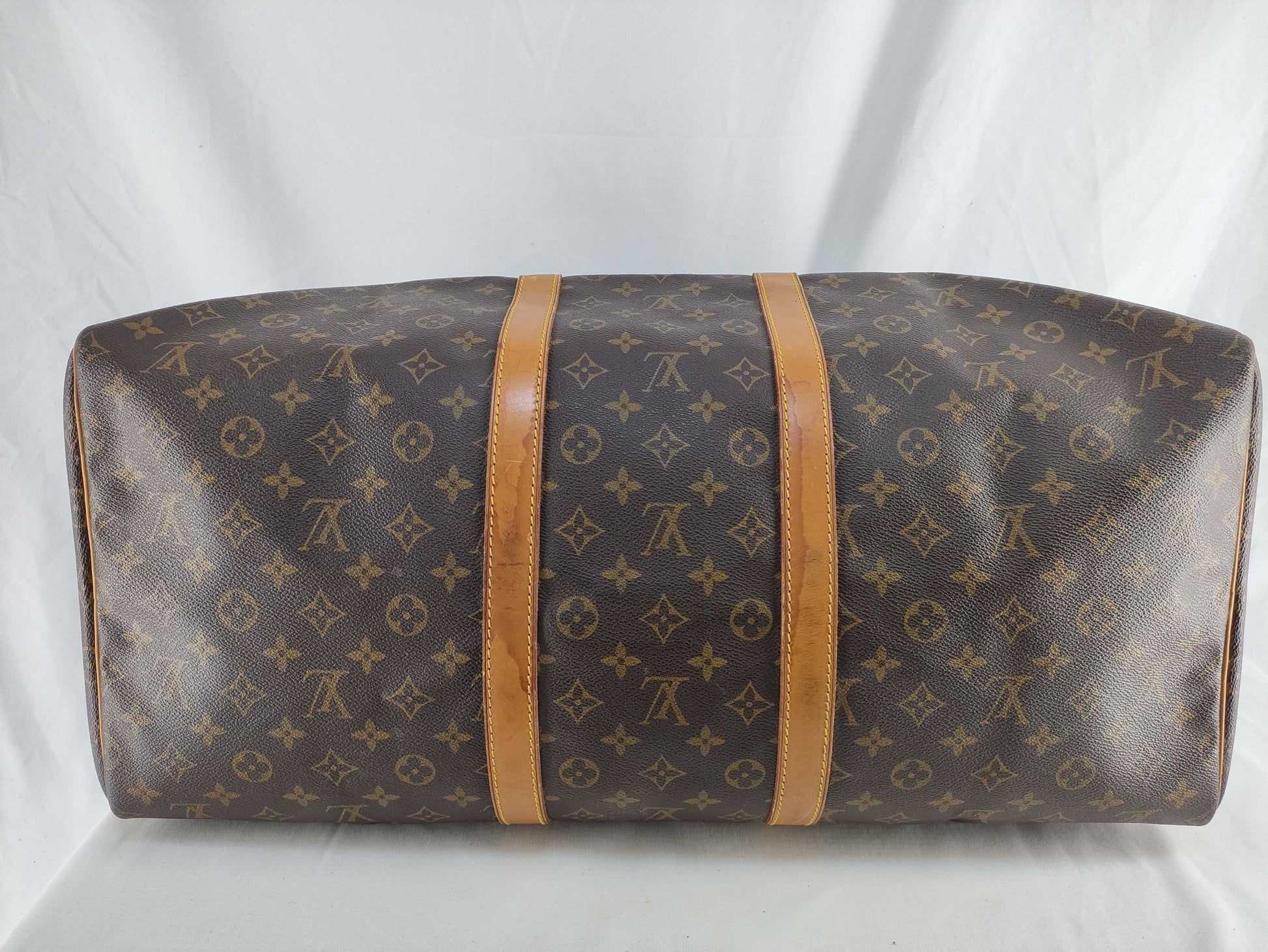 LOUIS VUITTON Monogram GUCCI Canvas Shoulder Bag 110054 Boston Bag