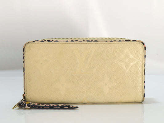 LOUIS VUITTON Monogram Empreinte Louis Vuitton Empreinte Zippy Wallet