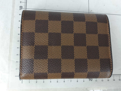 LOUIS VUITTON Damier Ebene Portefeuille Victorine Wallet